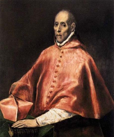 GRECO, El Portrait of Cardinal Tavera China oil painting art